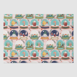 クリスマススノーグローブ//格言//ジンジャーブレッドハウス// 薄葉紙