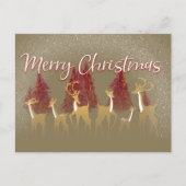 クリスマススノーディアー シーズンポストカード (正面)