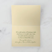 クリスマススノーフレンズカード シーズンカード (内部)