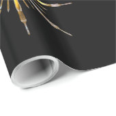 クリスマススノーフレークのピンクで ラッピングペーパー (ロールコーナー)