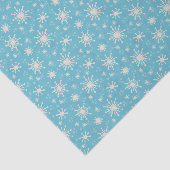 クリスマススノーフレークスウィンターブルーホリデーおもしろい 薄葉紙 (詳細)