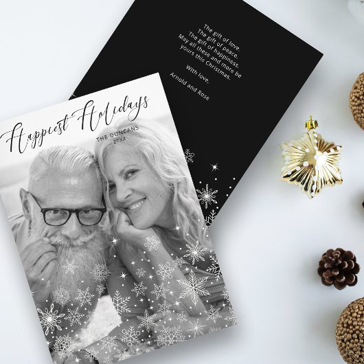 クリスマススノーフレークスハッピーホリデーズファミリー