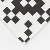 クリスマススノーフレークスフェア島シームレスパターナート フリースブランケット (角)