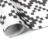 クリスマススノーフレークスフェア島シームレスパターナート ラッピングペーパー (ロールコーナー)