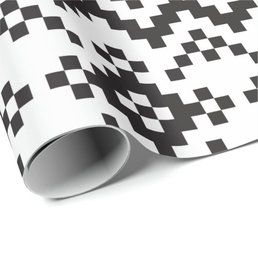 クリスマススノーフレークスフェア島シームレスパターナート ラッピングペーパー (ロールコーナー)