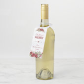 クリスマススノーフレークスポ食べインセスティア飲み物とメリーbe ボトルネックタグ (アングル)