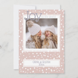 クリスマススノーフレークダスティーバラフォトフレーム