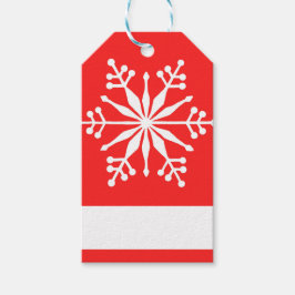 クリスマススノーフレークパターン。ギフトタグ ギフトタグ