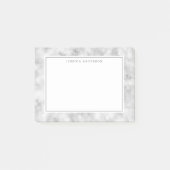 クリスマススノーフレークパーソナライズされたの名前 ポストイット (正面)