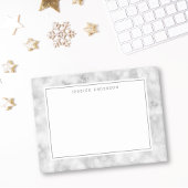 クリスマススノーフレークパーソナライズされたの名前 ポストイット