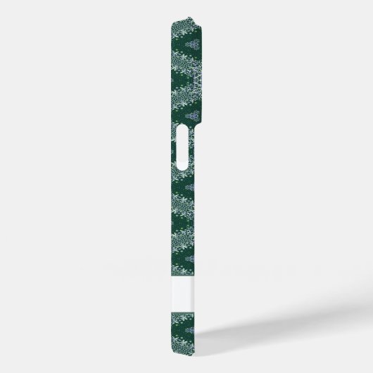 クリスマススノーフレークパーソナライズされたパターン Case-Mate iPhoneケース (裏面 / 右)