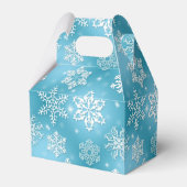 クリスマススノーフレークホリデーゲーブルビーフボックス フェイバーボックス (裏面サイド)