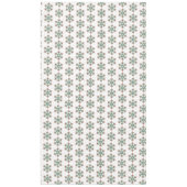 クリスマススノーフレークホリデーホームデコールテーブルクロス テーブルクロス (正面)