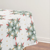 クリスマススノーフレークホリデーホームデコールテーブルクロス テーブルクロス (インサイチュ)