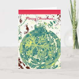 クリスマススノーフレーク装飾 シーズンカード