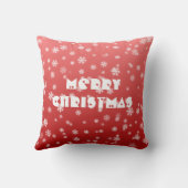 クリスマススノーフレーク クッション (裏面)