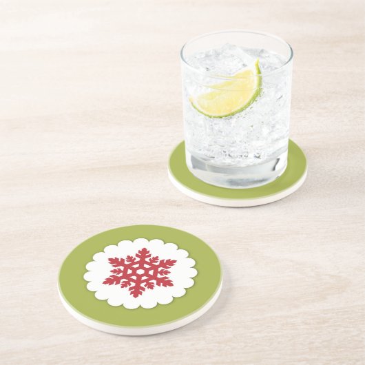 クリスマススノーフレーク・コースター コースター (側面)