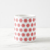 クリスマススノーフレーク コーヒーマグカップ (中央)