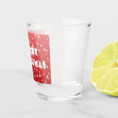 クリスマススノーフレーク ショットグラス (右)