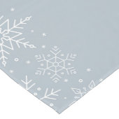 クリスマススノーフレーク ショートテーブルランナー (コーナー)