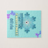 クリスマススノーフレーク ジグソーパズル (横)