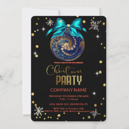 クリスマススノーフレーク・ダイヤモンド会社 招待状
