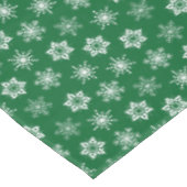 クリスマススノーフレーク テーブルクロス (アングル)