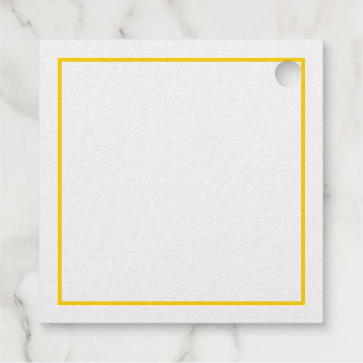 クリスマススノーフレーク フェイバータグ (裏面)