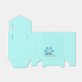 クリスマススノーフレーク フェイバーボックス (折り畳みなし)