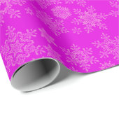 クリスマススノーフレーク ラッピングペーパー (ロールコーナー)