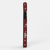 クリスマススノーフレーク Case-Mate iPhoneケース (裏面/右)