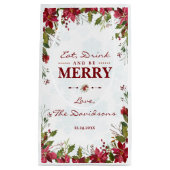 クリスマススノーブラッ食べクドリンク&ビーメリーズ スモールペーパーバッグ (正面)