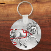 クリスマススノーベル キーホルダー (正面)