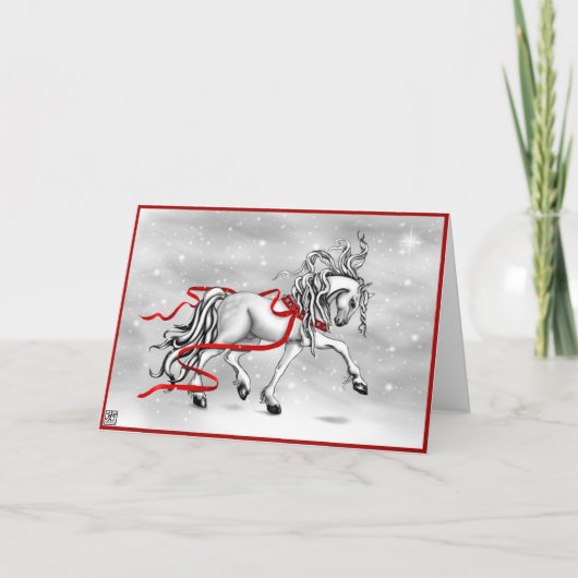 クリスマススノーベル シーズンカード (正面)