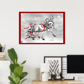 クリスマススノーベル ポスター (ホームオフィス)