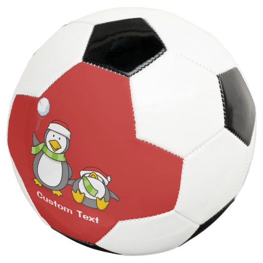 クリスマススノーボールペンギン サッカーボール (3/4)