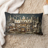 クリスマススノーマイナーストーリーブックワンダーランド ランバークッション (ブランケット)