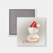 クリスマススノーマン マグネット (正面/裏面)