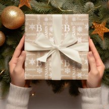 クリスマススノーリピーターパーソナライズされた名クラフト