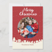 クリスマススノーヴィレッジカスタムの写真 シーズンカード (正面)