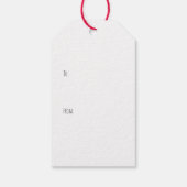 クリスマススパイスリーフリース ギフトタグ (裏面)