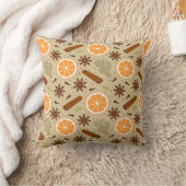 クリスマススパイス クッション (ブランケット)