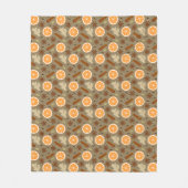 クリスマススパイス フリースブランケット (正面)