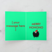 クリスマススパイダーカード シーズンカード (内部)