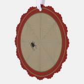 クリスマススパイダーストーリー紙オーナメントカード オーナメントカード (左)