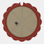 クリスマススパイダーストーリー紙オーナメントカード オーナメントカード (正面)