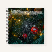 クリスマススパイダー ノートブック (正面)