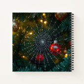 クリスマススパイダー ノートブック (裏面)