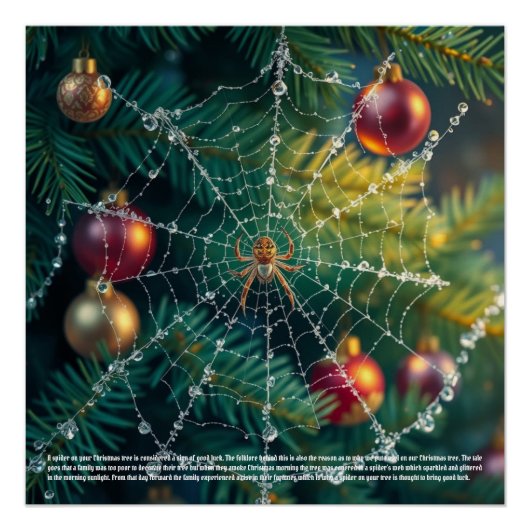 クリスマススパイダー ポスター (正面)