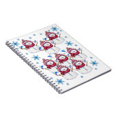 クリスマススパイラルノート ノートブック (右側)